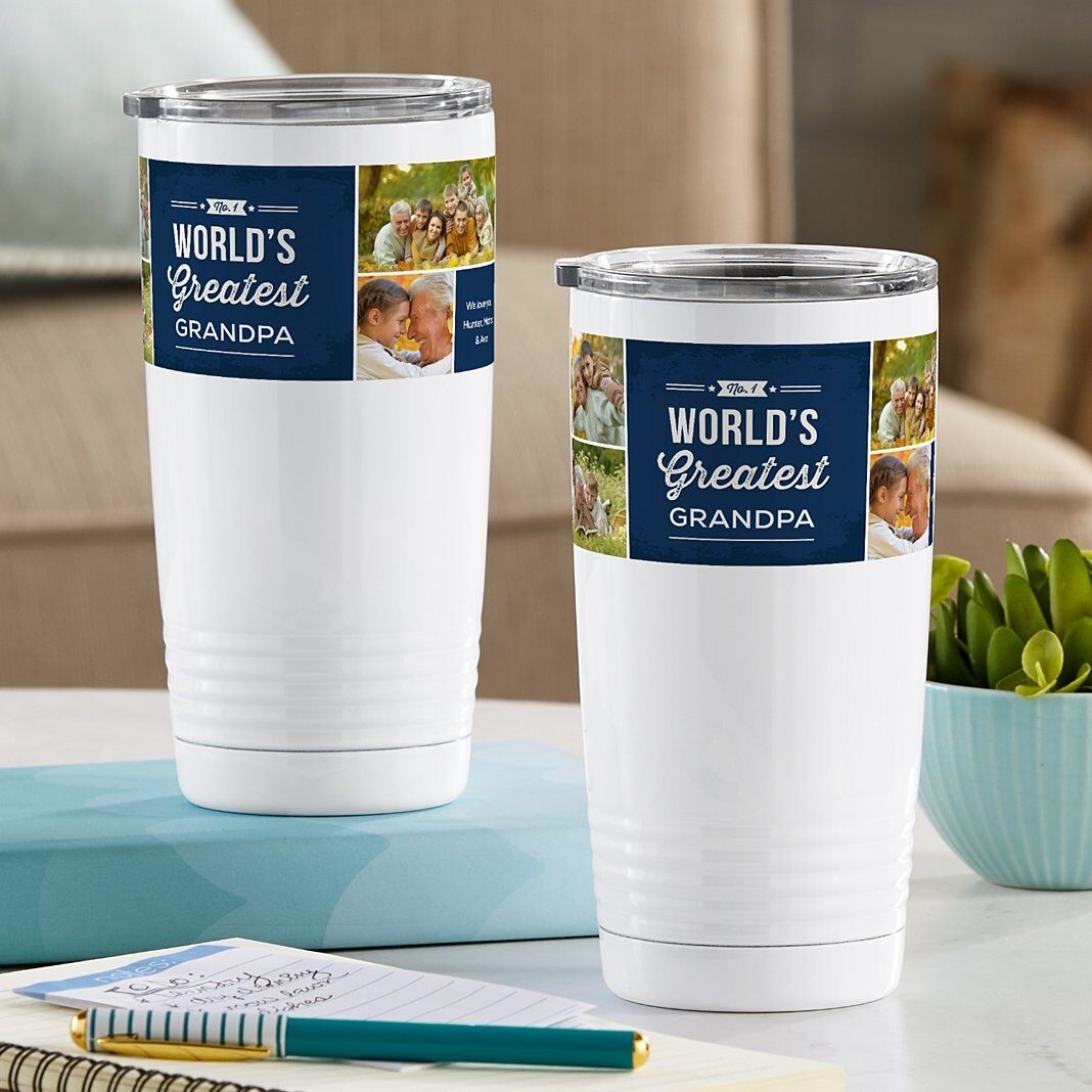 Vaso térmico con mensaje fotográfico n.° 1