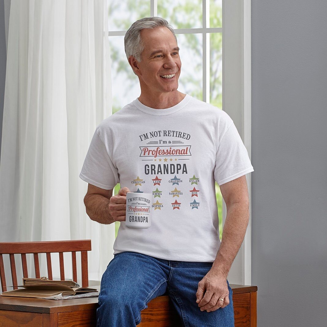 Camiseta de abuelo profesional