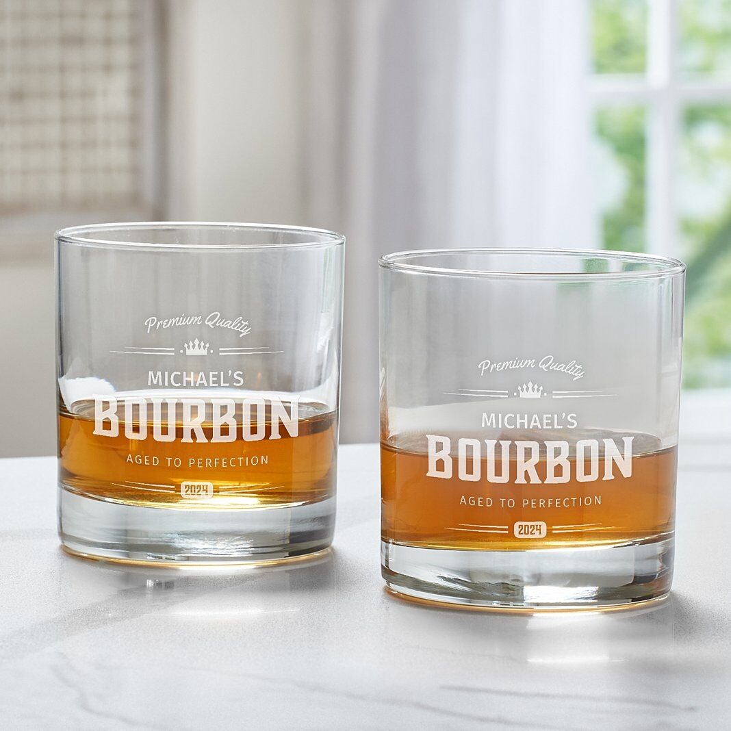 Juego de vasos de whisky añejados a la perfección