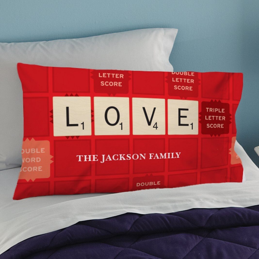 Funda de almohada Scrabble® Lots of Love