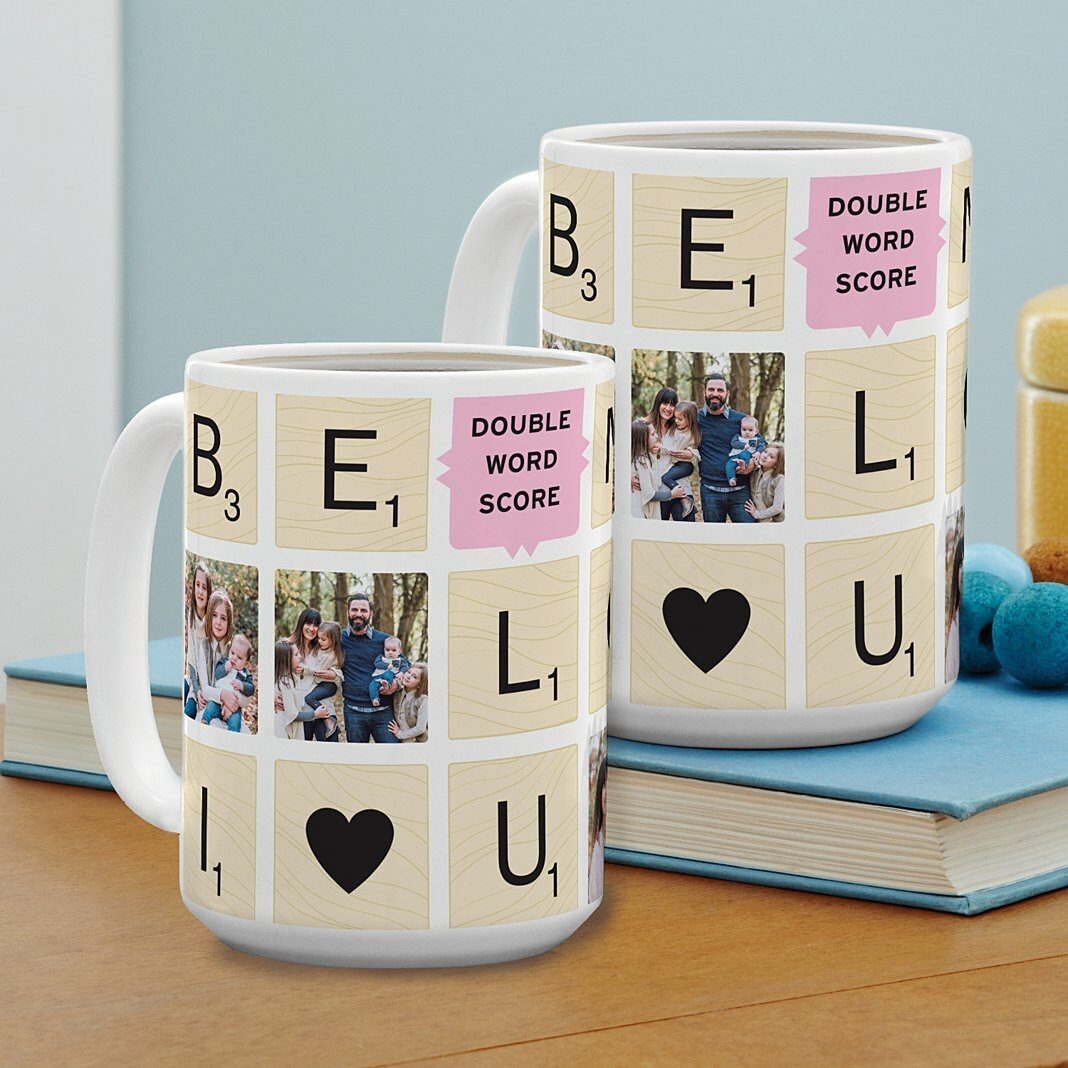 Taza "Sé mío" de Scrabble®