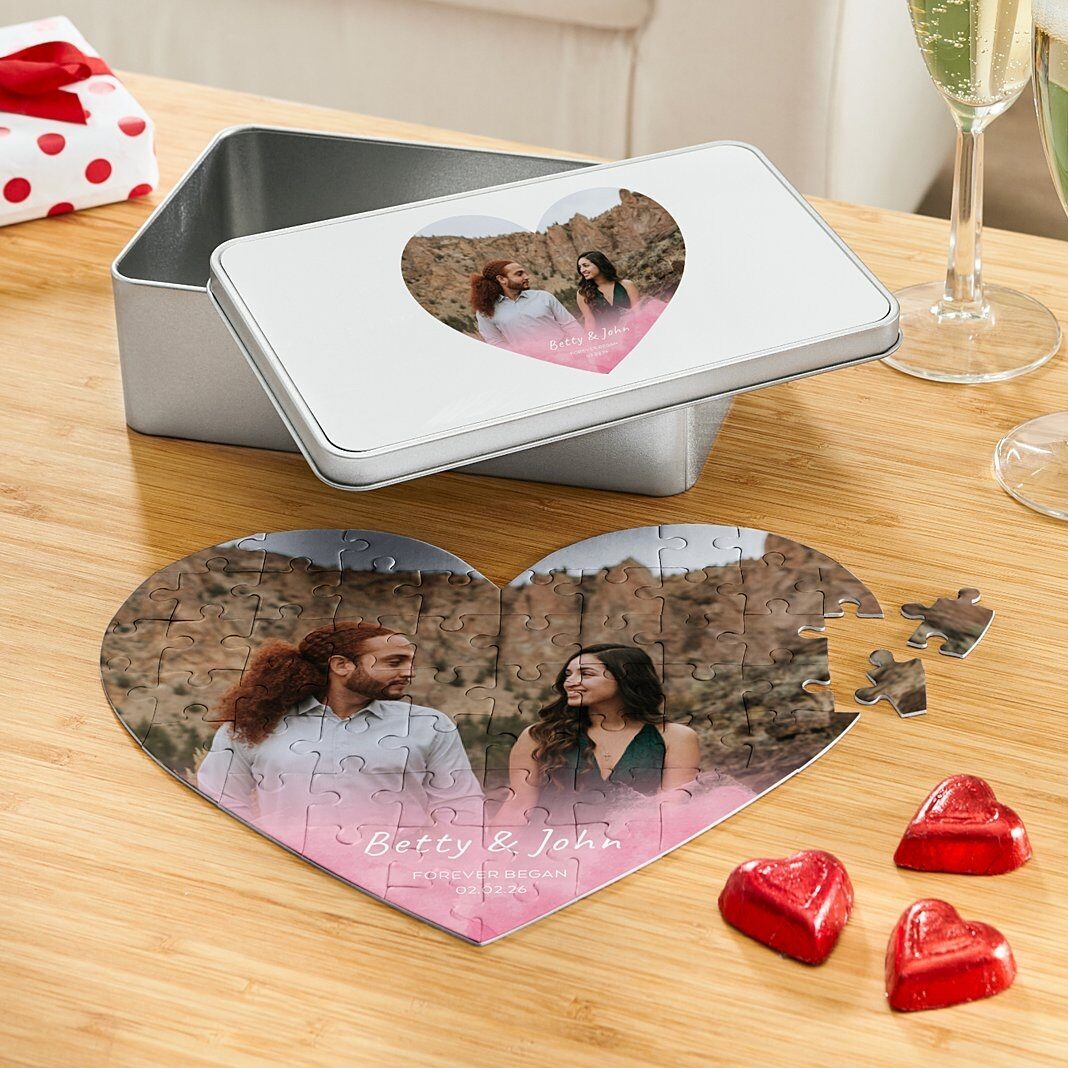 Rompecabezas del corazón Forever Began