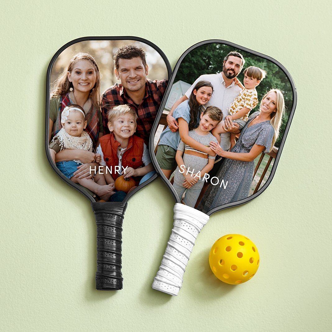 Foto divertida con nombre: Paleta de Pickleball