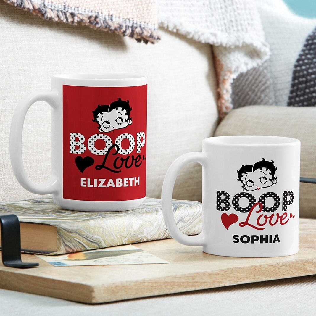 Taza de amor de Betty Boop Boop
