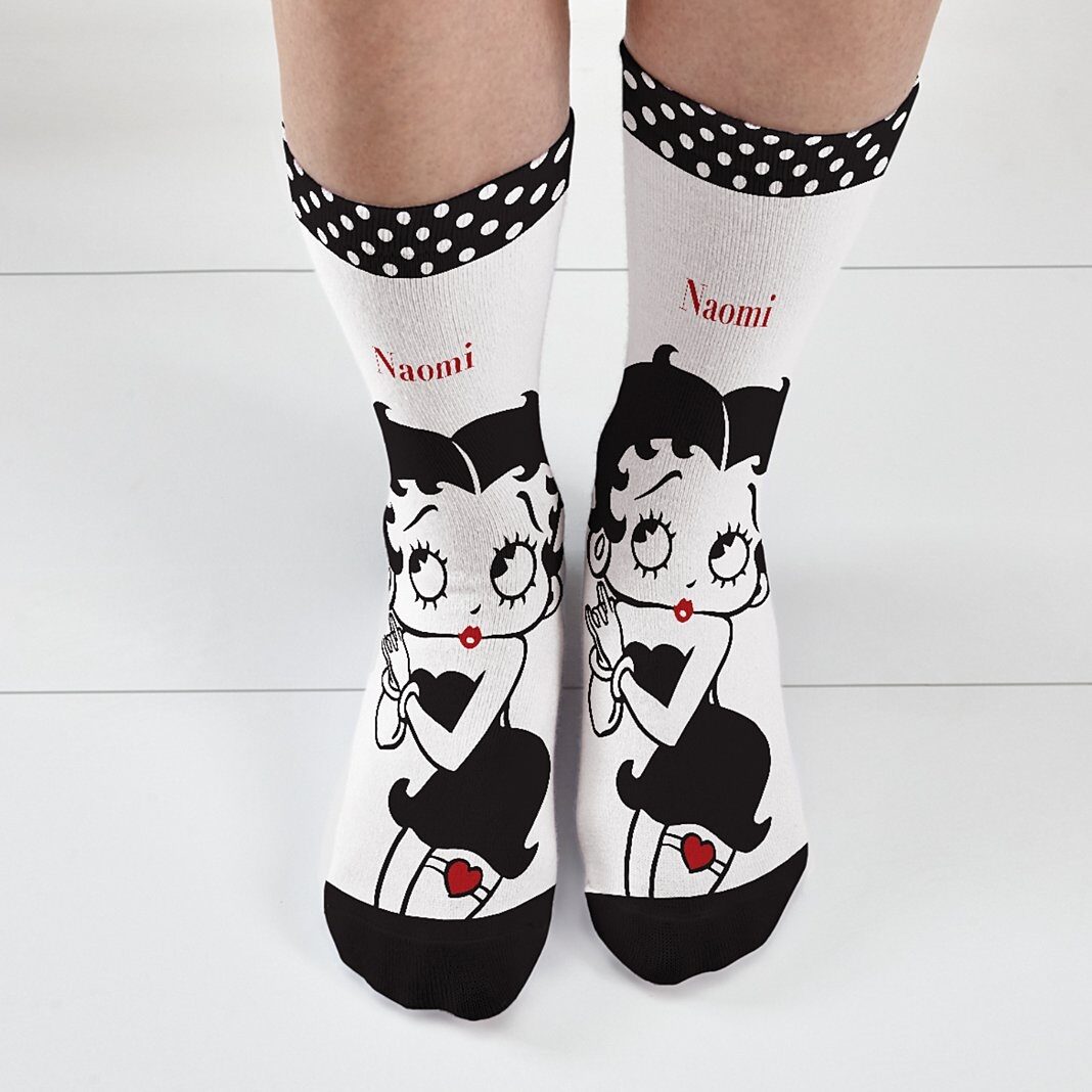 Calcetines de Betty Boop