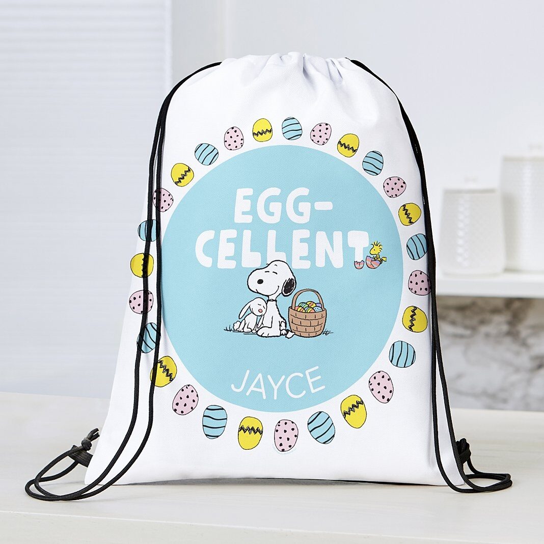 Bolsa con cordón Egg-Cellent de PEANUTS®