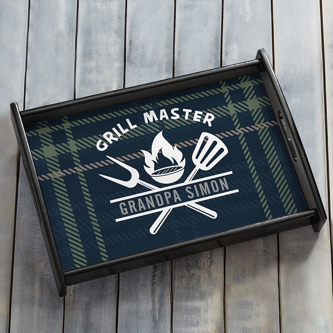 Bandeja de madera para barbacoa Legendary Grill Master
