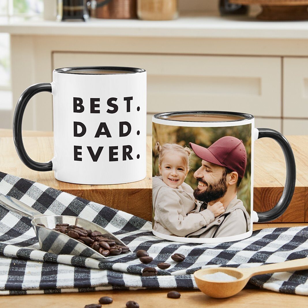 La mejor taza con foto de la historia (11 oz)