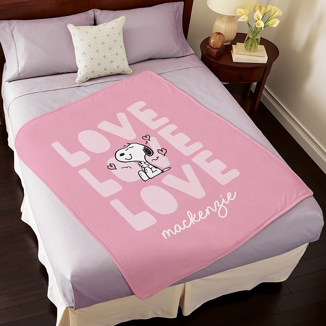 Manta de peluche Love
