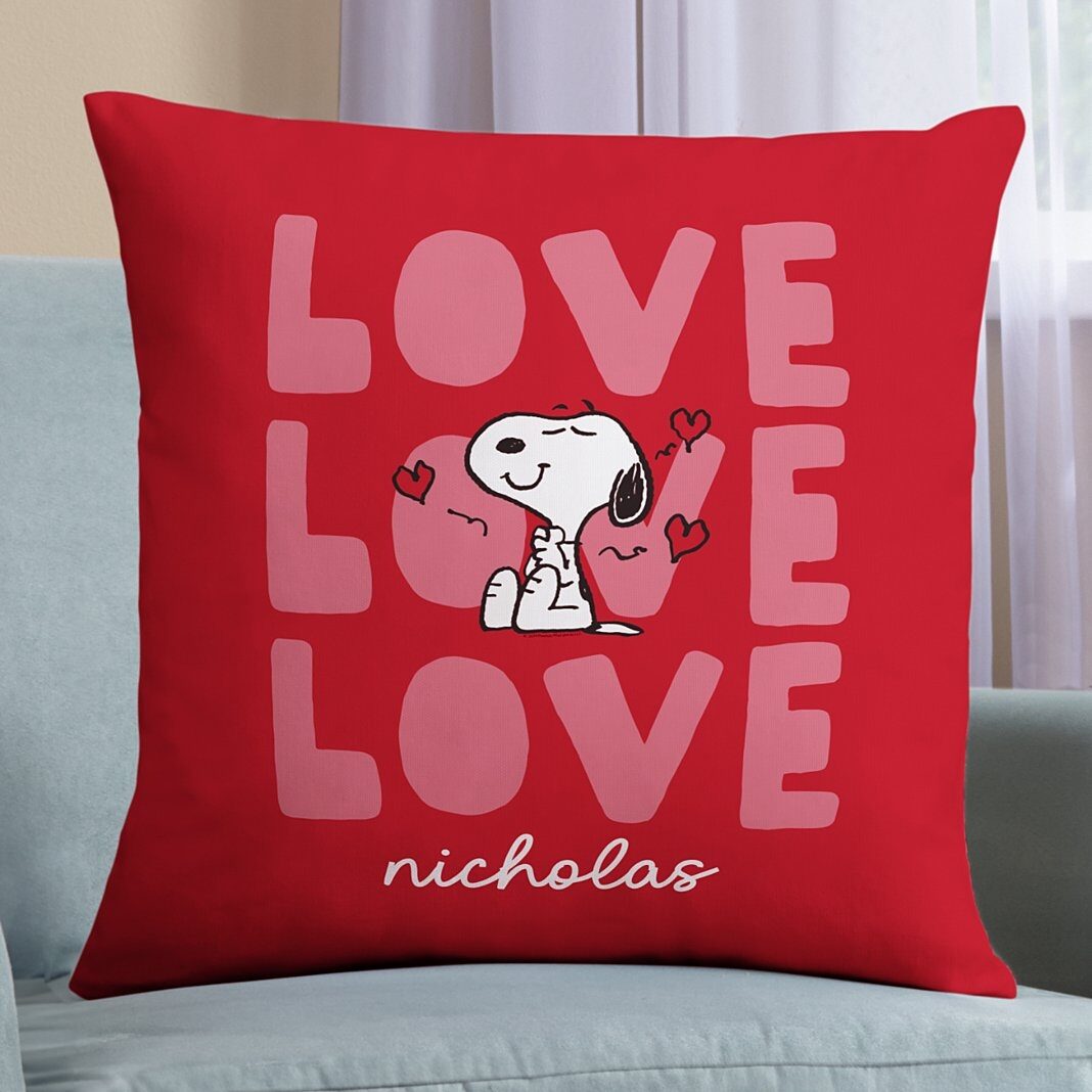 Cojines con motivos de amor