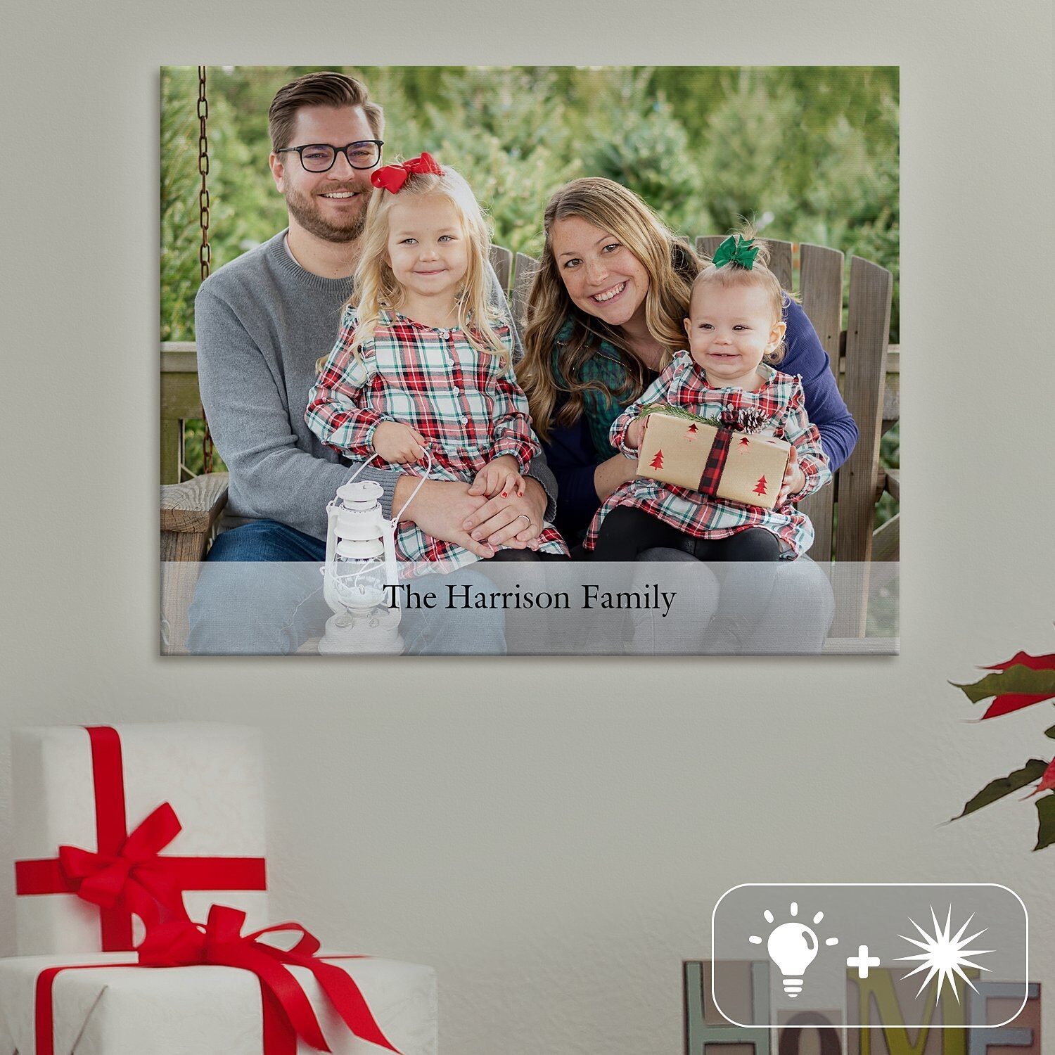 Nuevo lienzo fotográfico Picture Perfect con luz LED TwinkleBright
