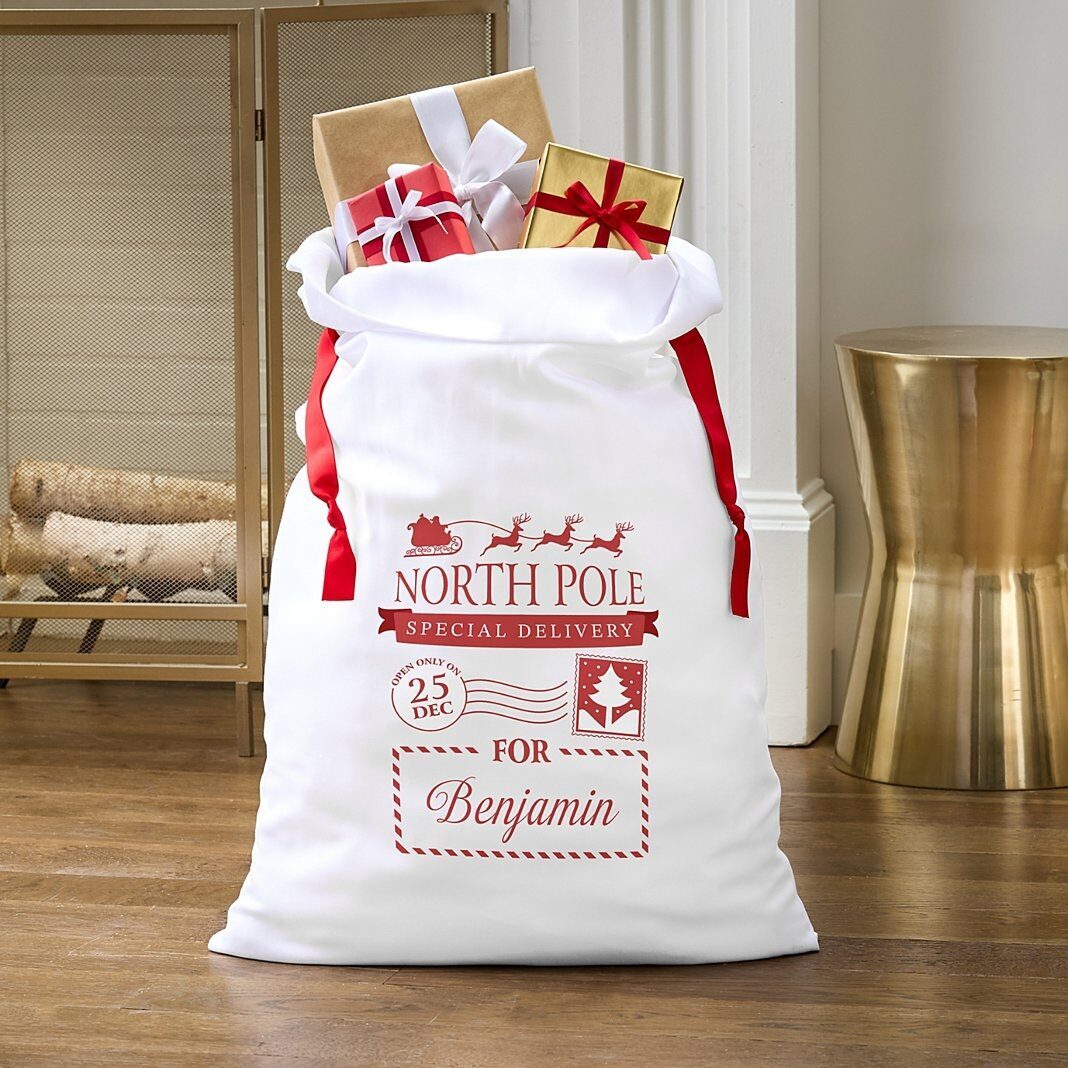 Nueva bolsa de regalo de gran tamaño del Polo Norte