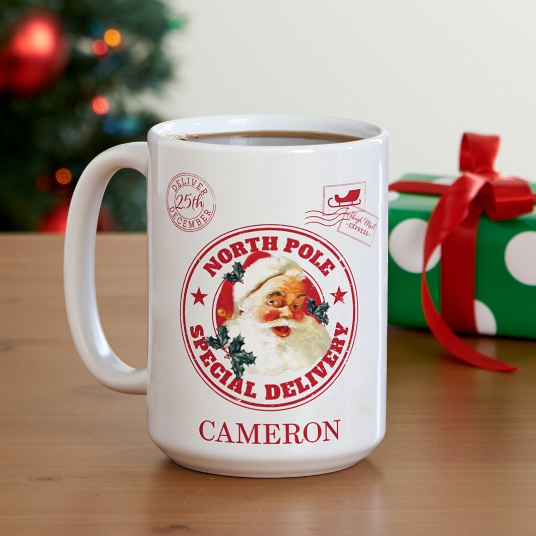 Nueva taza de entrega especial al Polo Norte