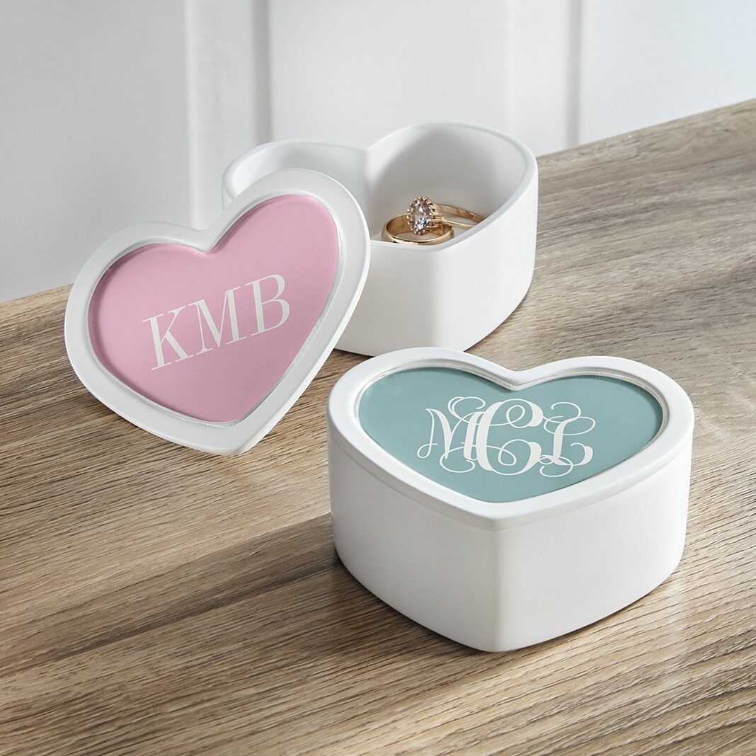 Caja de recuerdos con forma de corazón de estilo especial