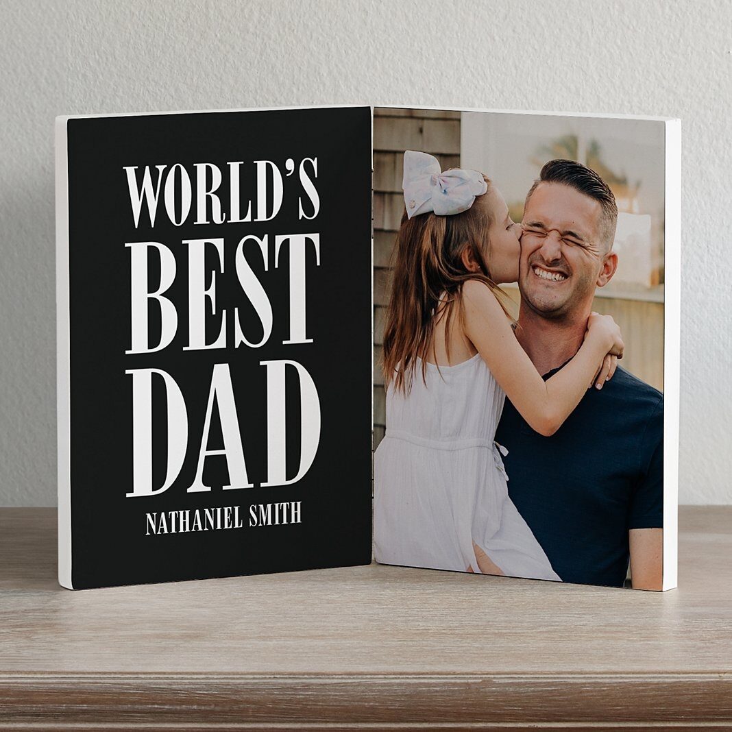 Panel de fotos del mejor papá