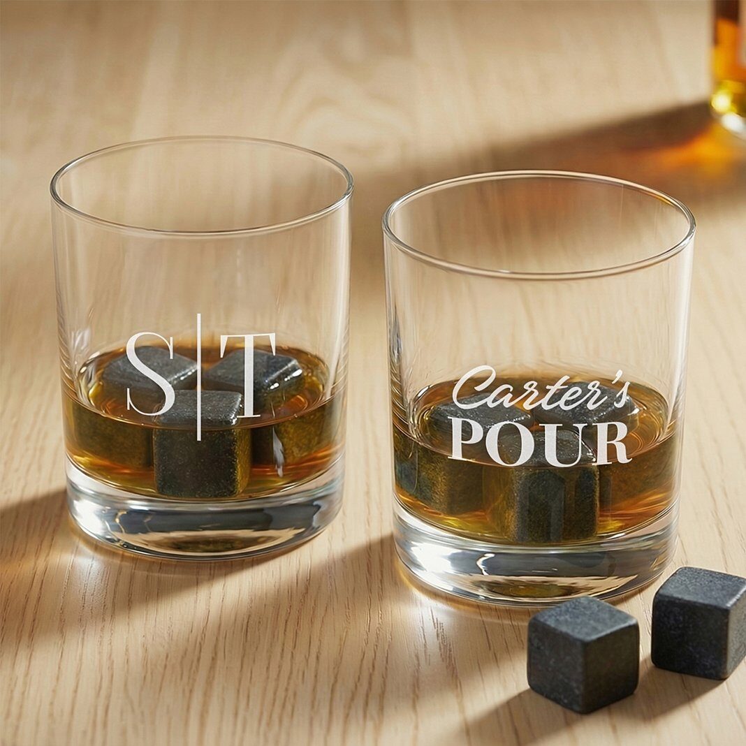 Crea tu propio juego de vasos de whisky