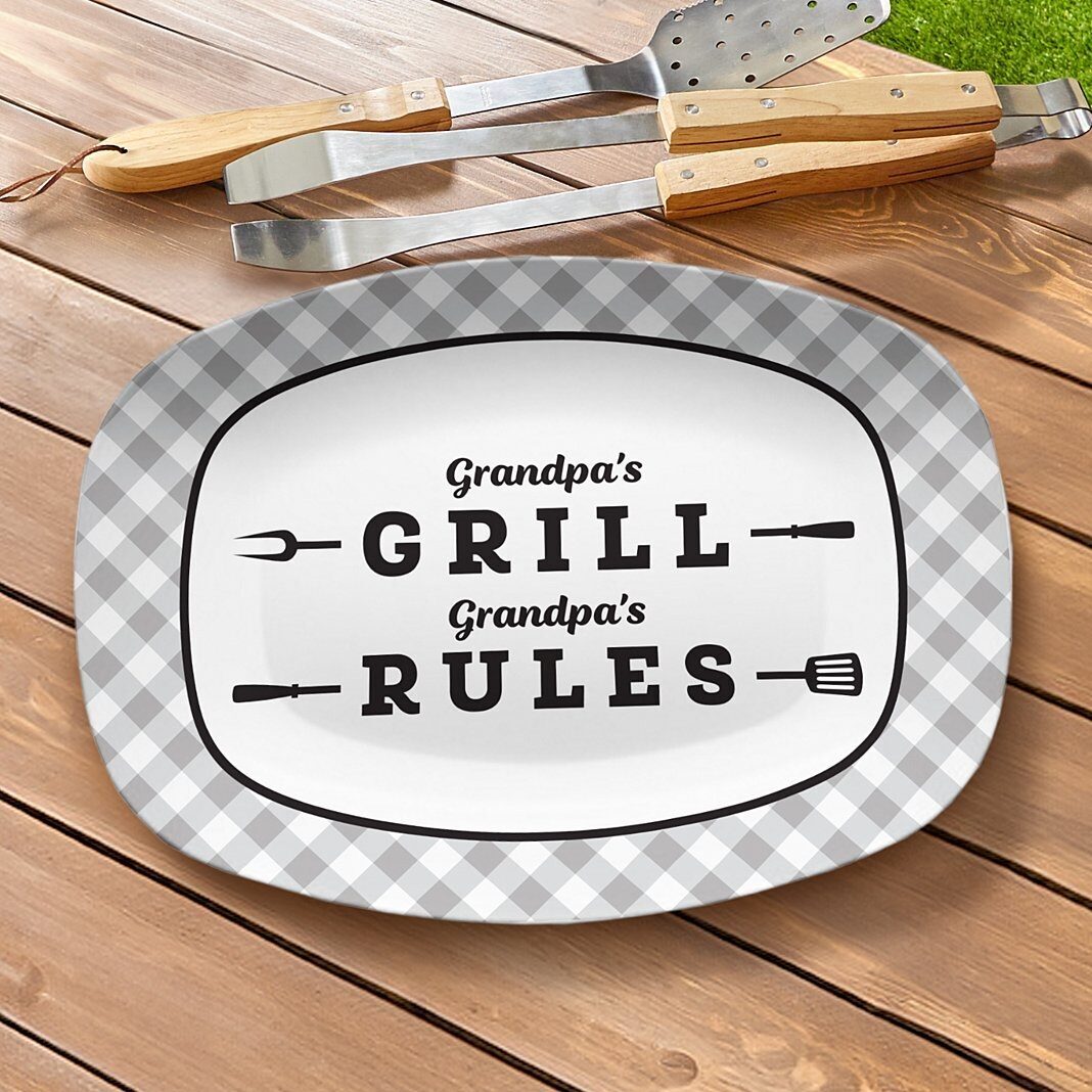 Plato de parrilla Mi parrilla, mis reglas