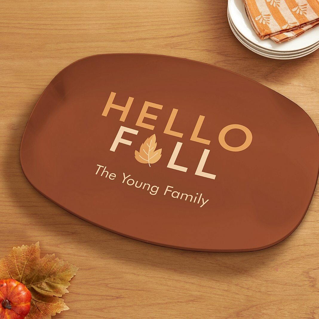 Plato de Hola Otoño