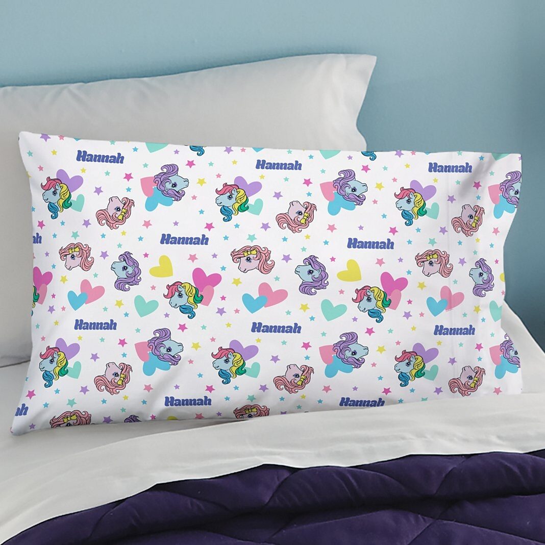 Funda de almohada My Little Pony Retro Corazones Coloridos