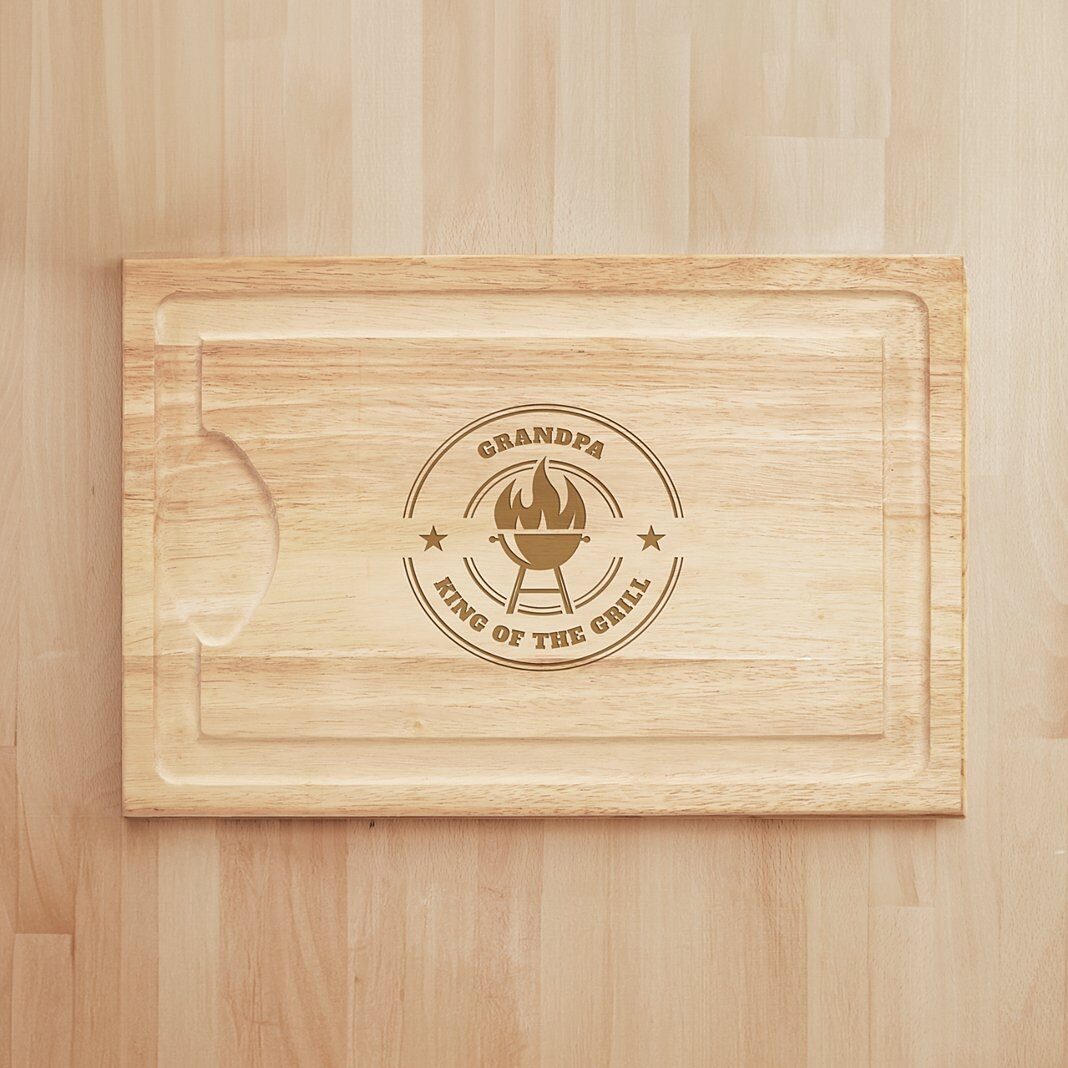 Tabla de cortar de madera Grill Royalty