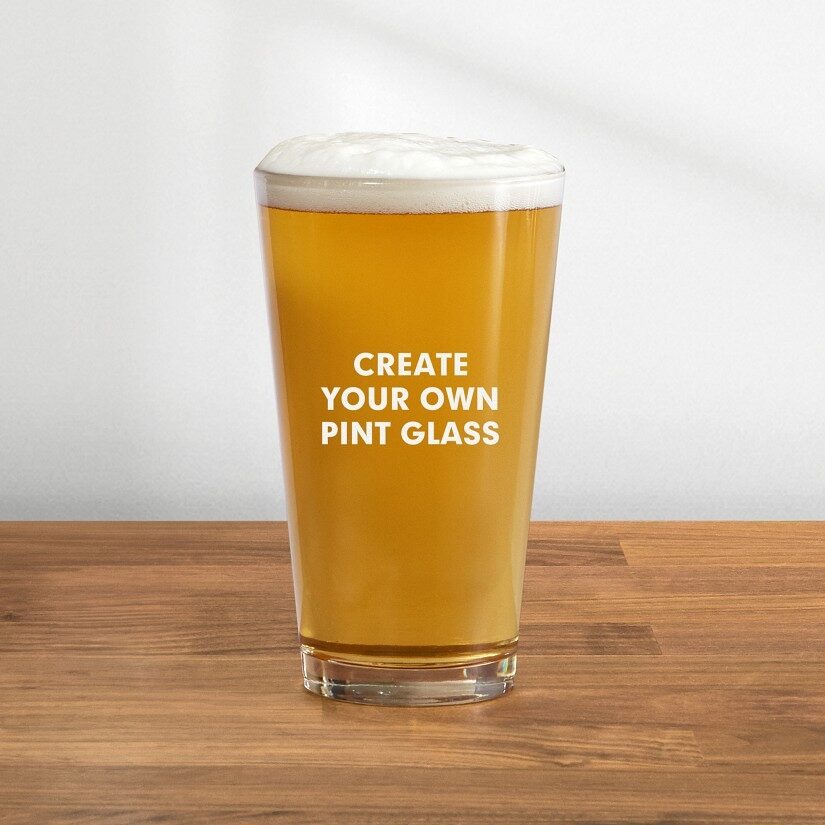 Crea tu propio vaso de pinta grabado