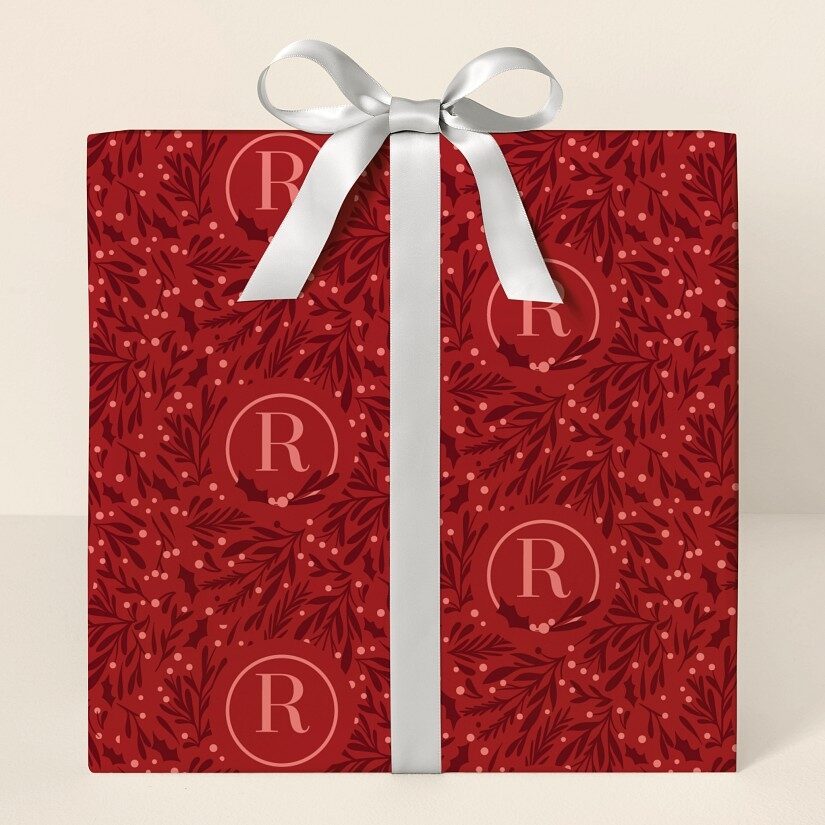 Papel de regalo de Felices Fiestas