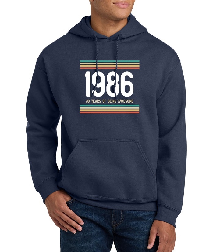 Sudadera con capucha de peso pesado para hombre Signature Year