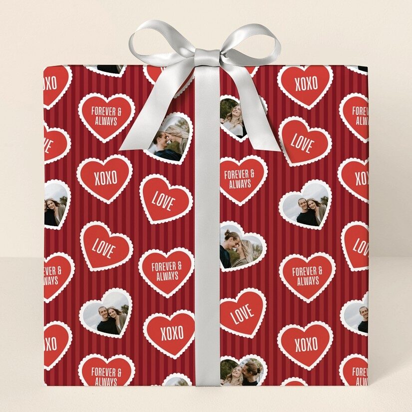 Imaginen el papel de regalo del amor
