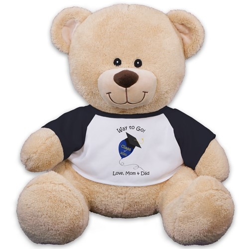 Oso de peluche de globo personalizado para la clase - 17"