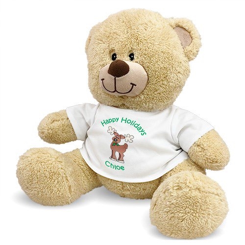 Osito de peluche reno personalizado
