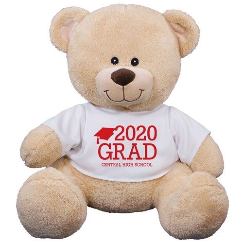 Oso de peluche graduado (oso de peluche de 28 cm)