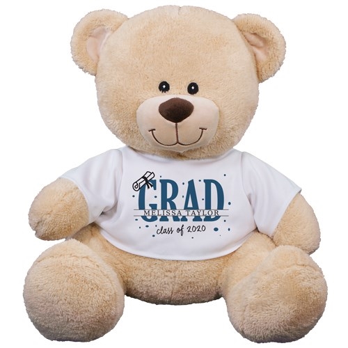 Diploma personalizado de Sherman Bear (oso de peluche de 28 cm)