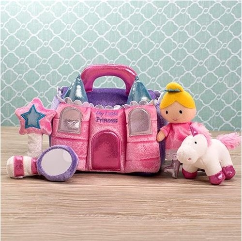 Juego de castillo de princesa bordado de Gund