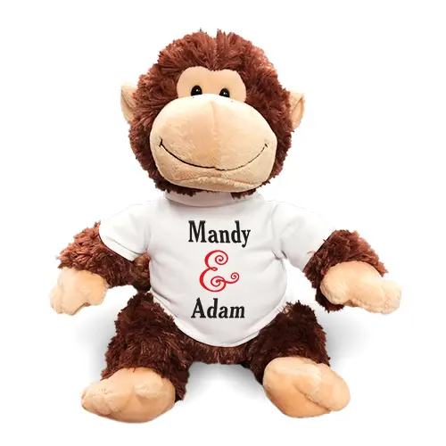 Couples Monkey - 12" (11 inch teddy)