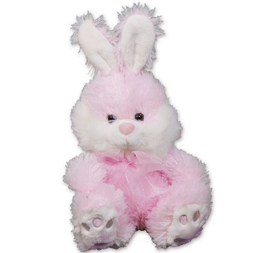 Pink Easter Bunny - 12 Inch (11 inch teddy)