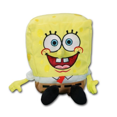 Peluche Ty Beanie Baby de Bob Esponja - 30 cm