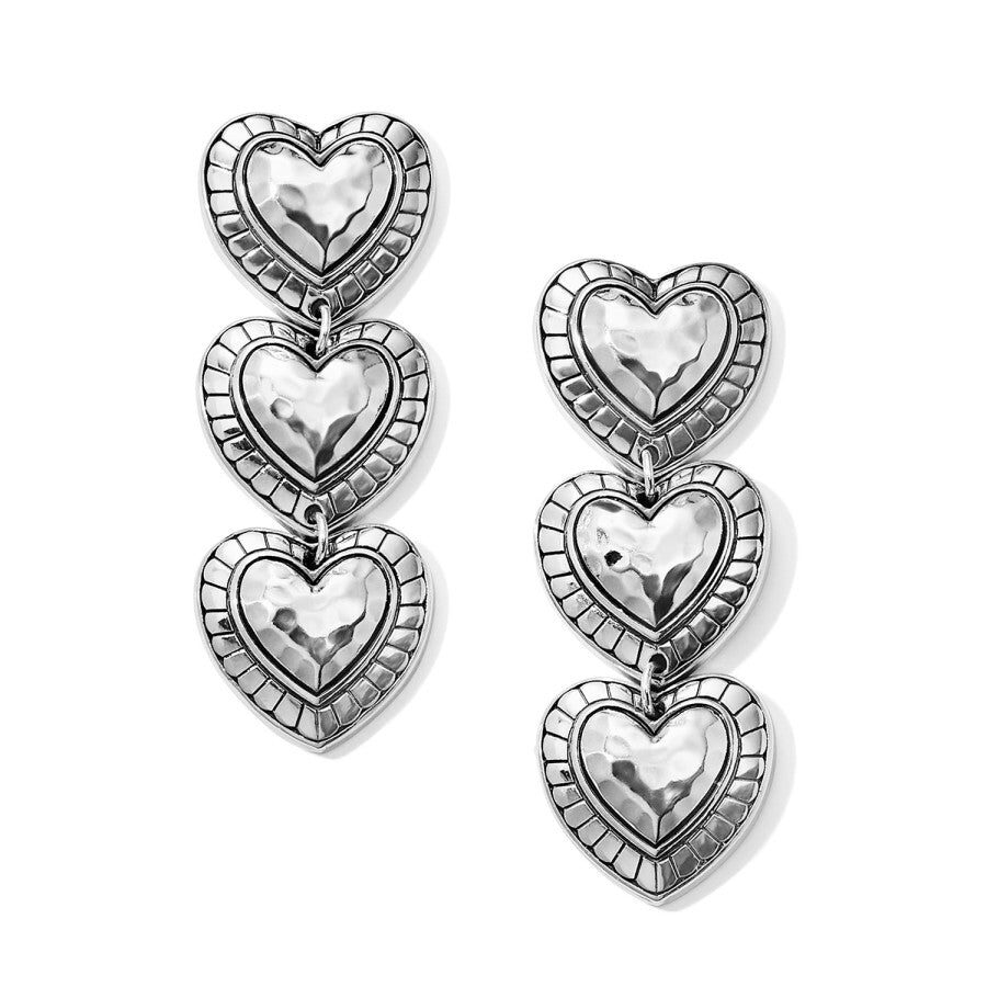 Pendientes colgantes Big Sky Heart con forma de corazón