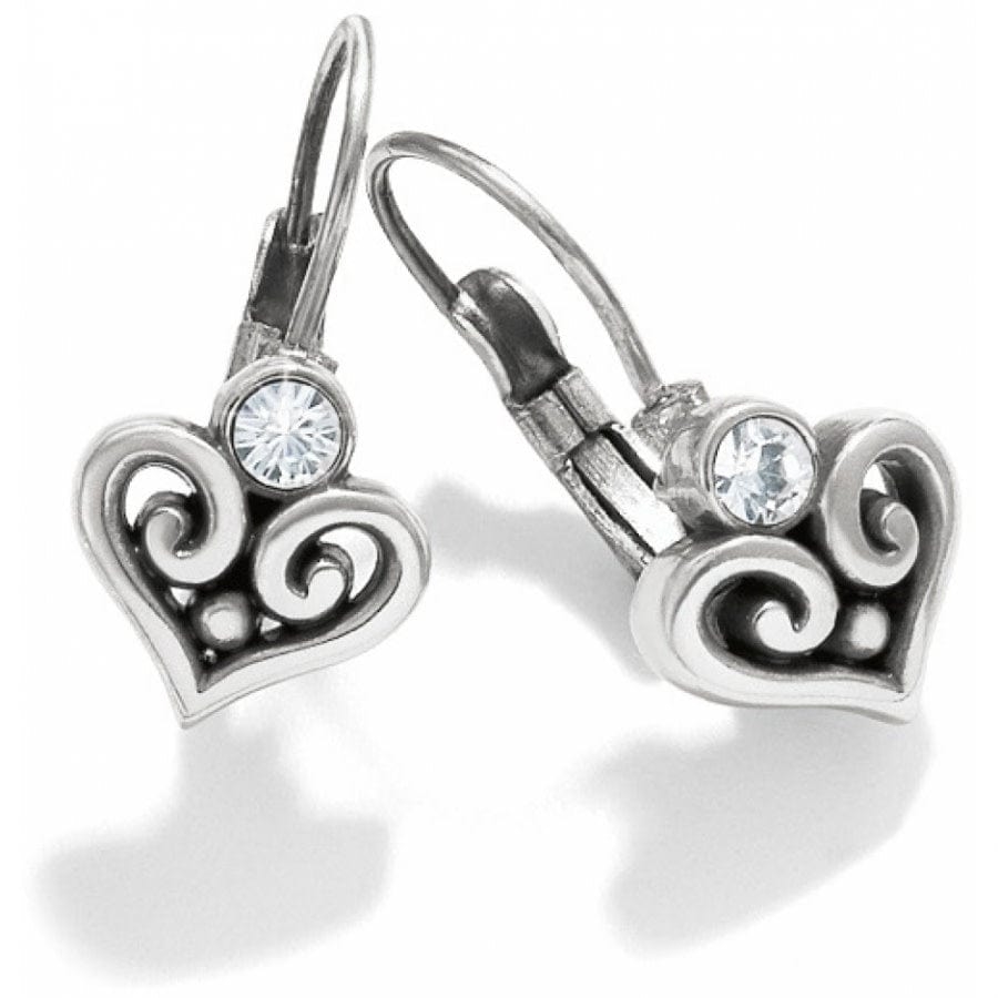Pendientes Alcazar Heart con cierre de palanca