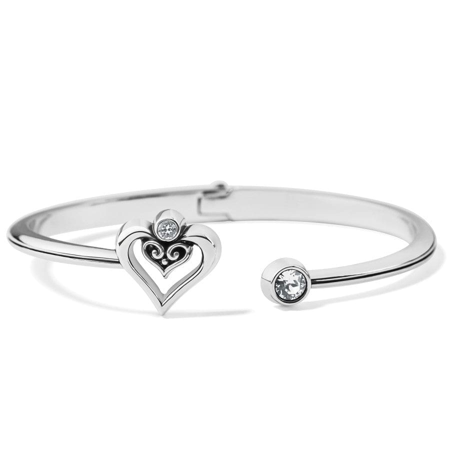 Brazalete articulado abierto Alcazar Duet Heart