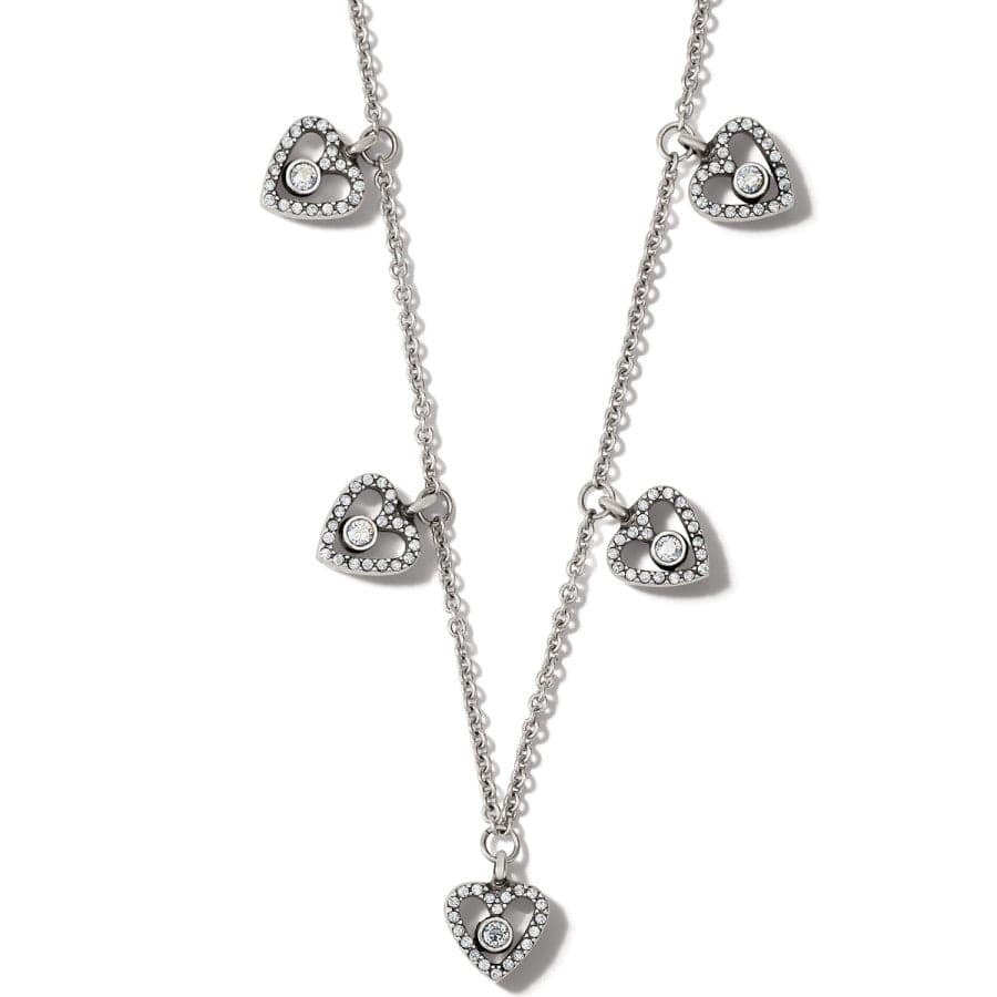 Collar con colgante de corazón pequeño Illumina