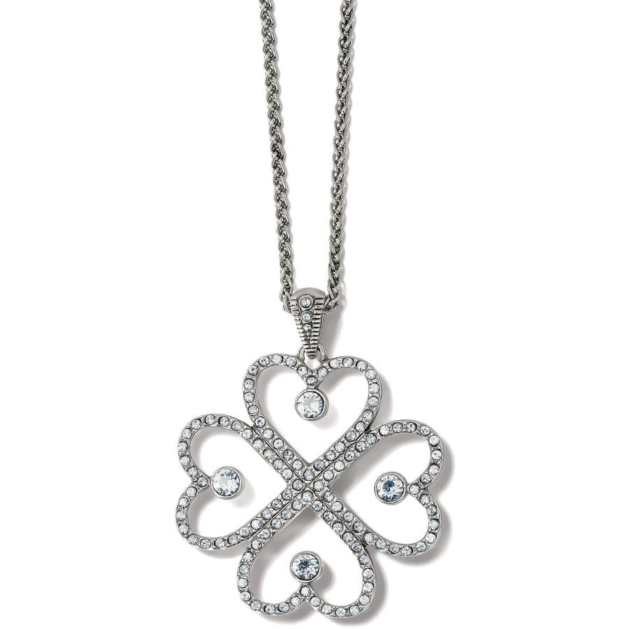 Collar Illumina con corazones espejados