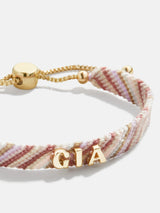 Pulsera de la amistad tejida personalizada para niños