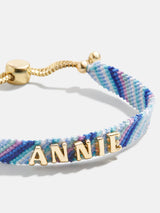 Pulsera de la amistad tejida personalizada para niños