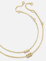Pulsera con placa personalizada de oro de 18 quilates con número de ángel