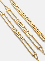 Pulsera personalizada de este a oeste