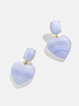 Pendientes Juno de piedras semipreciosas