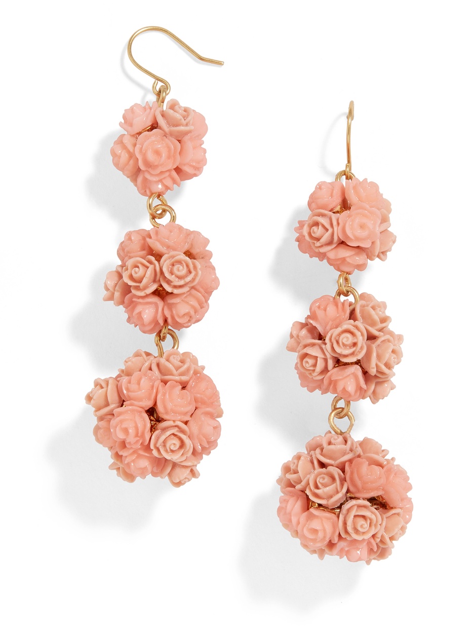 Pendientes florales Crispin Ball