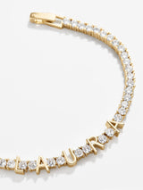 Pulsera de tenis personalizada