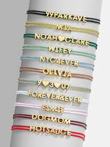 Pulsera de cordón personalizada