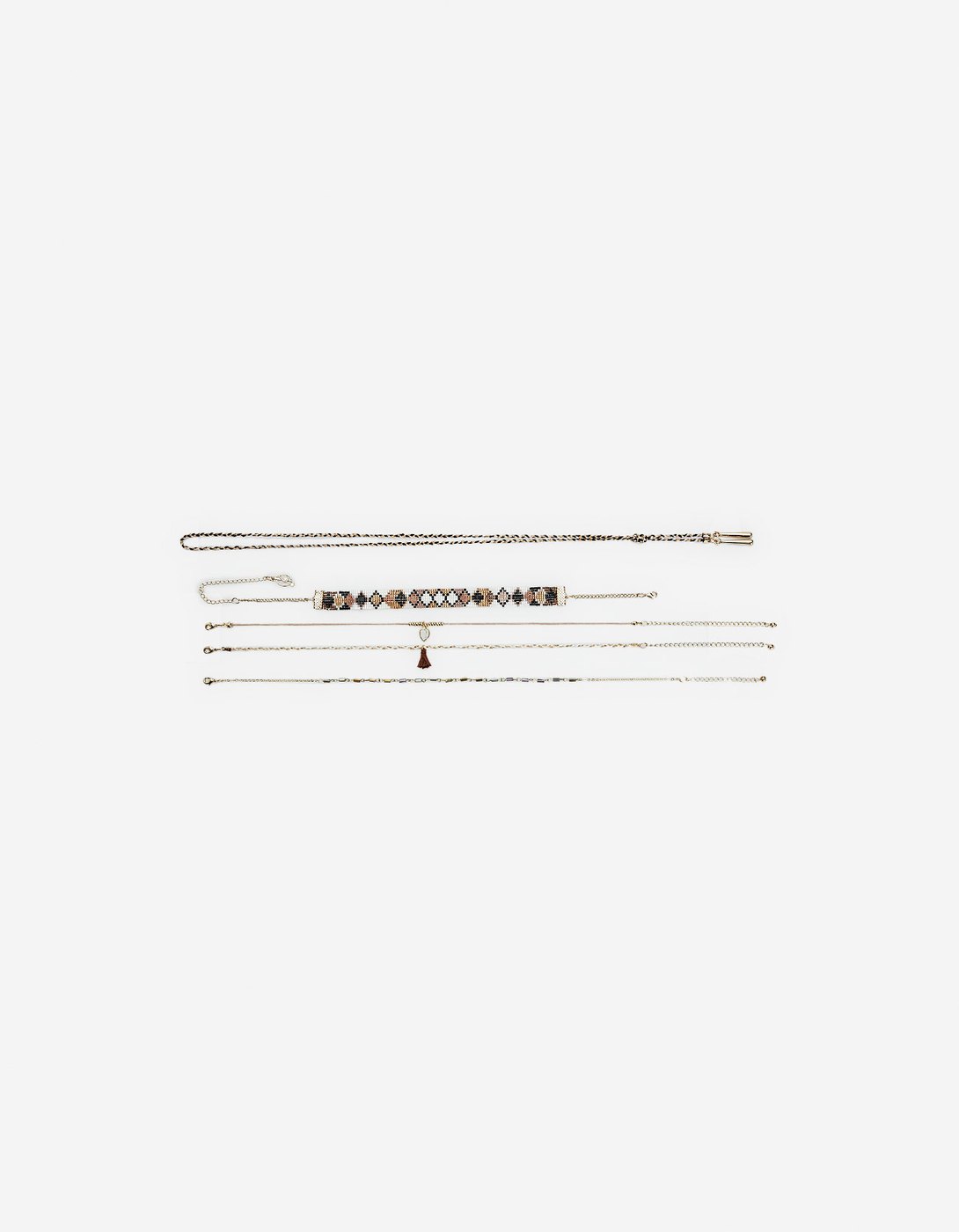 Set Of 5 70'S Collares
